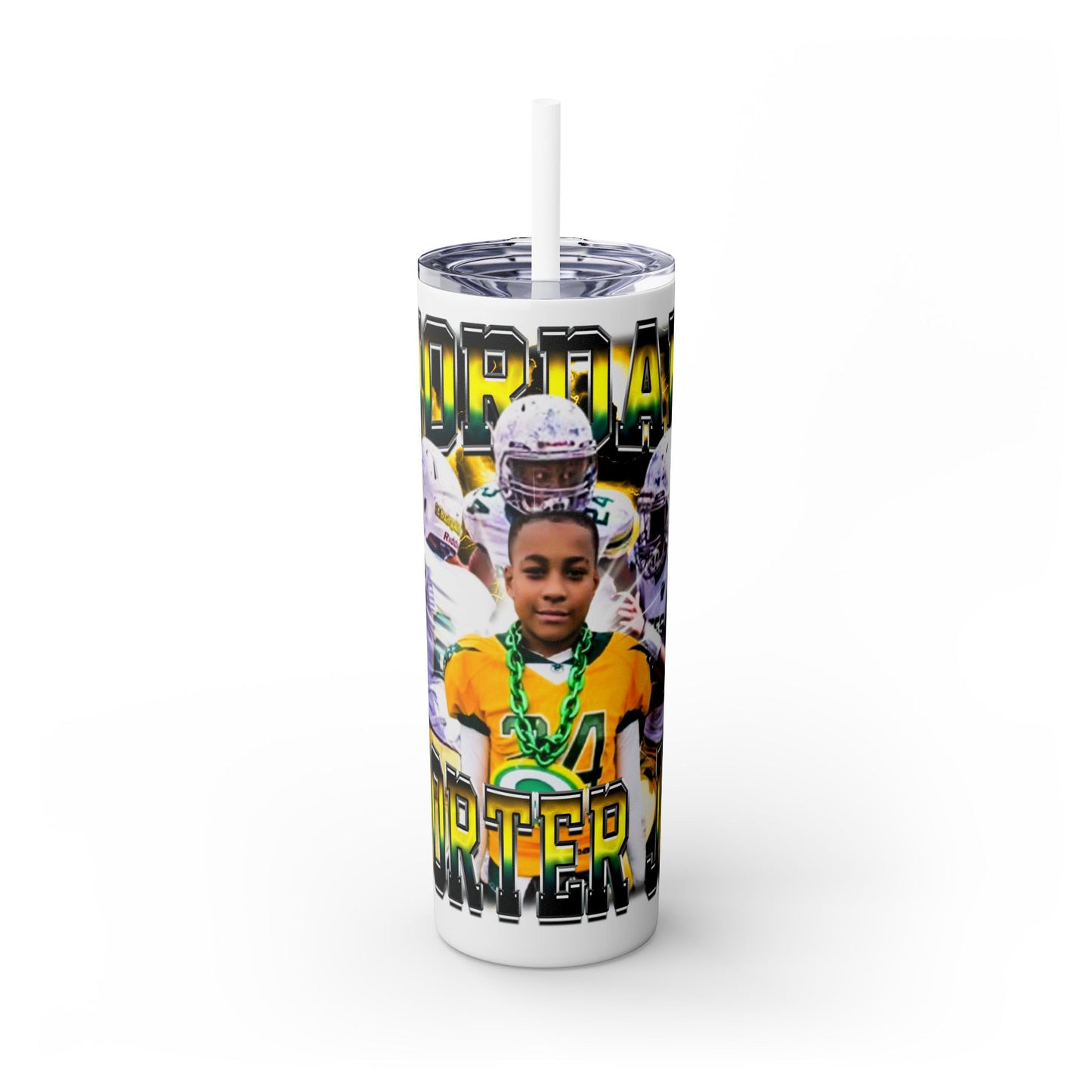 Jordan Porter Jr Stainless Steal Tumbler
