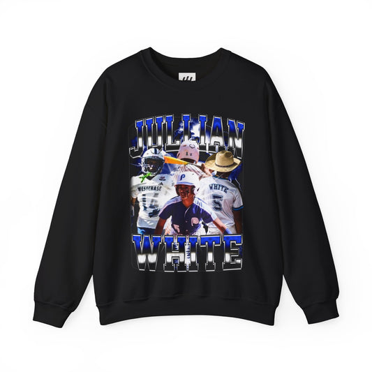 Jullian White Crewneck Sweatshirt