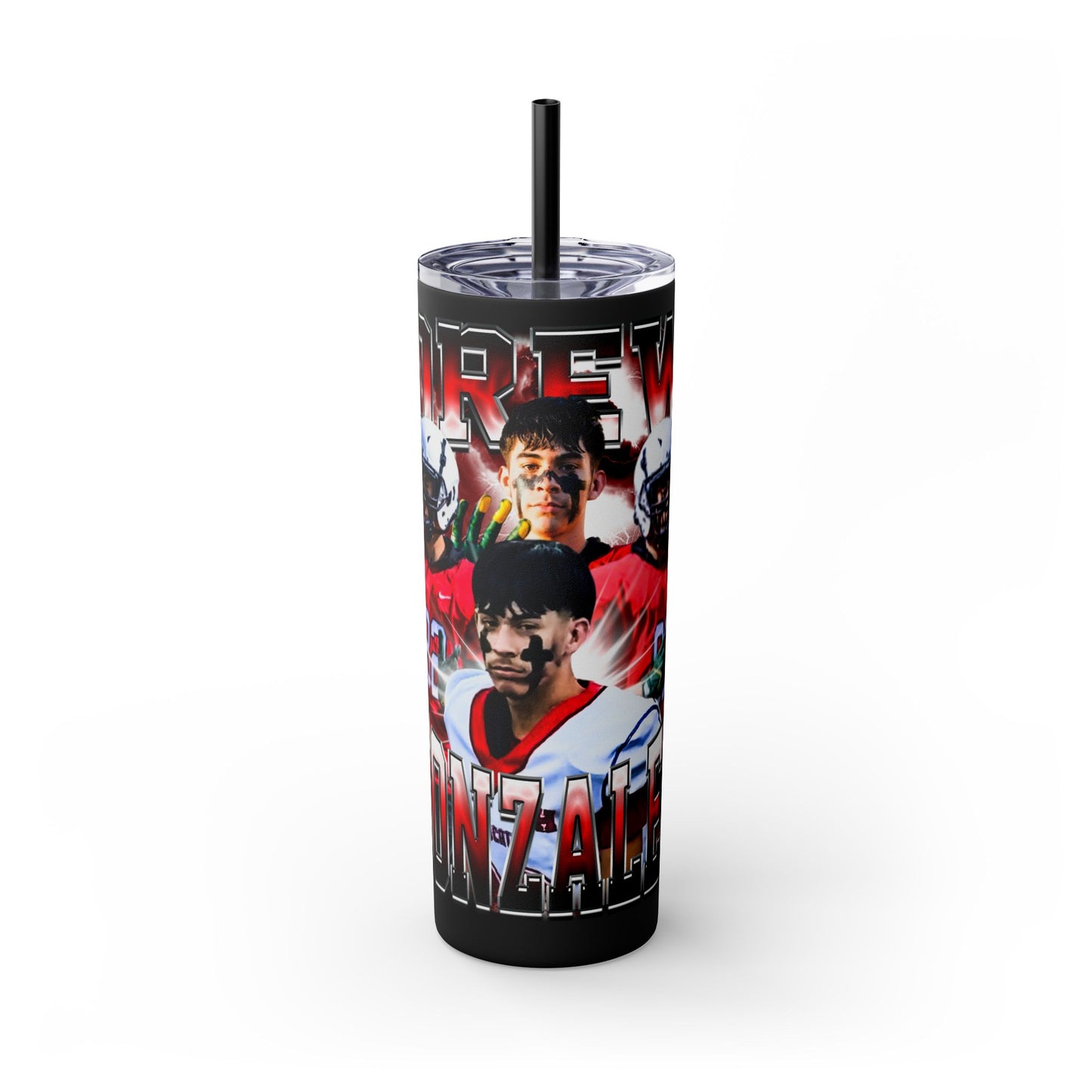 Drew Gonzales Stainless Steal Tumbler