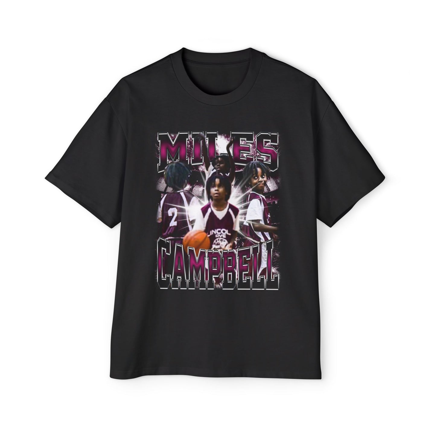 Miles Campbell Oversized Retro Tee