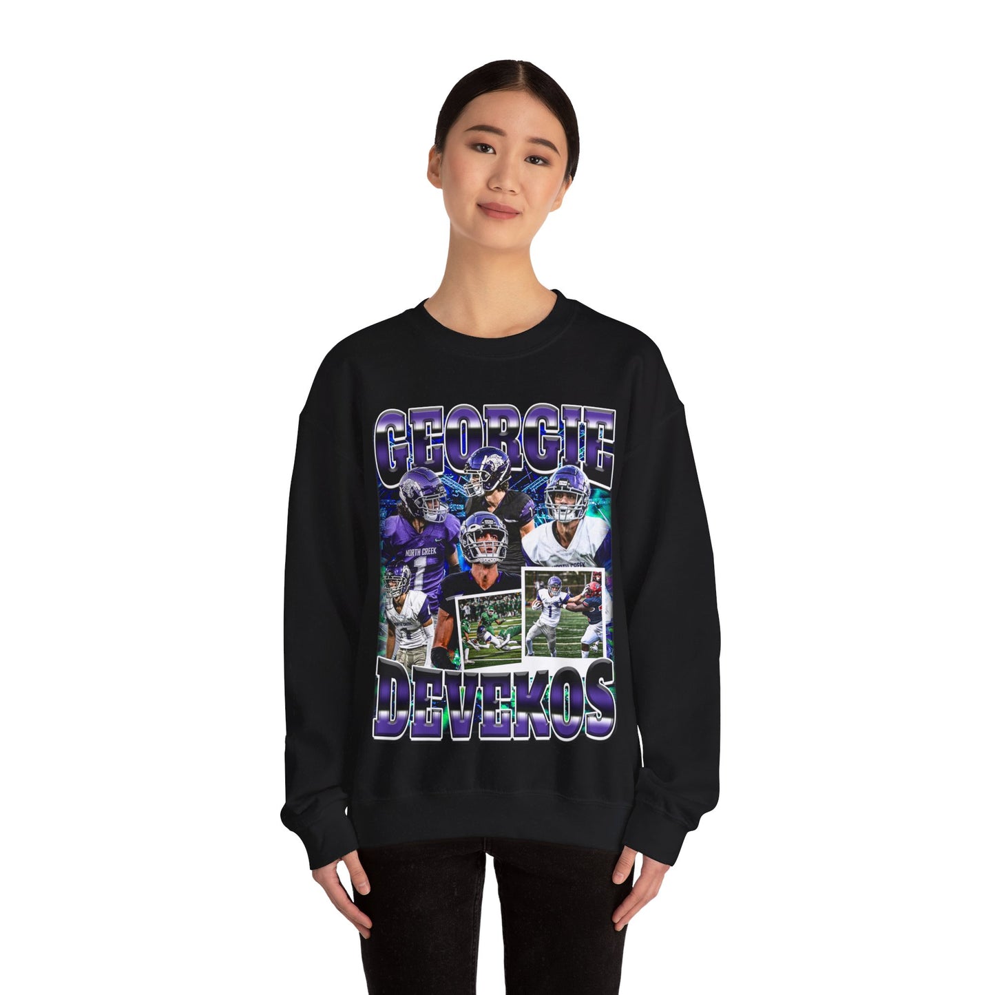 Georgie Devekos Crewneck Sweatshirt