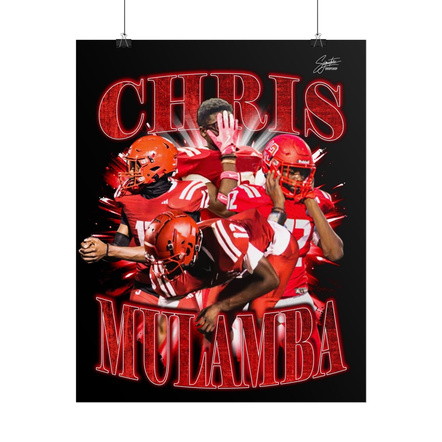 Chris Mulamba Poster