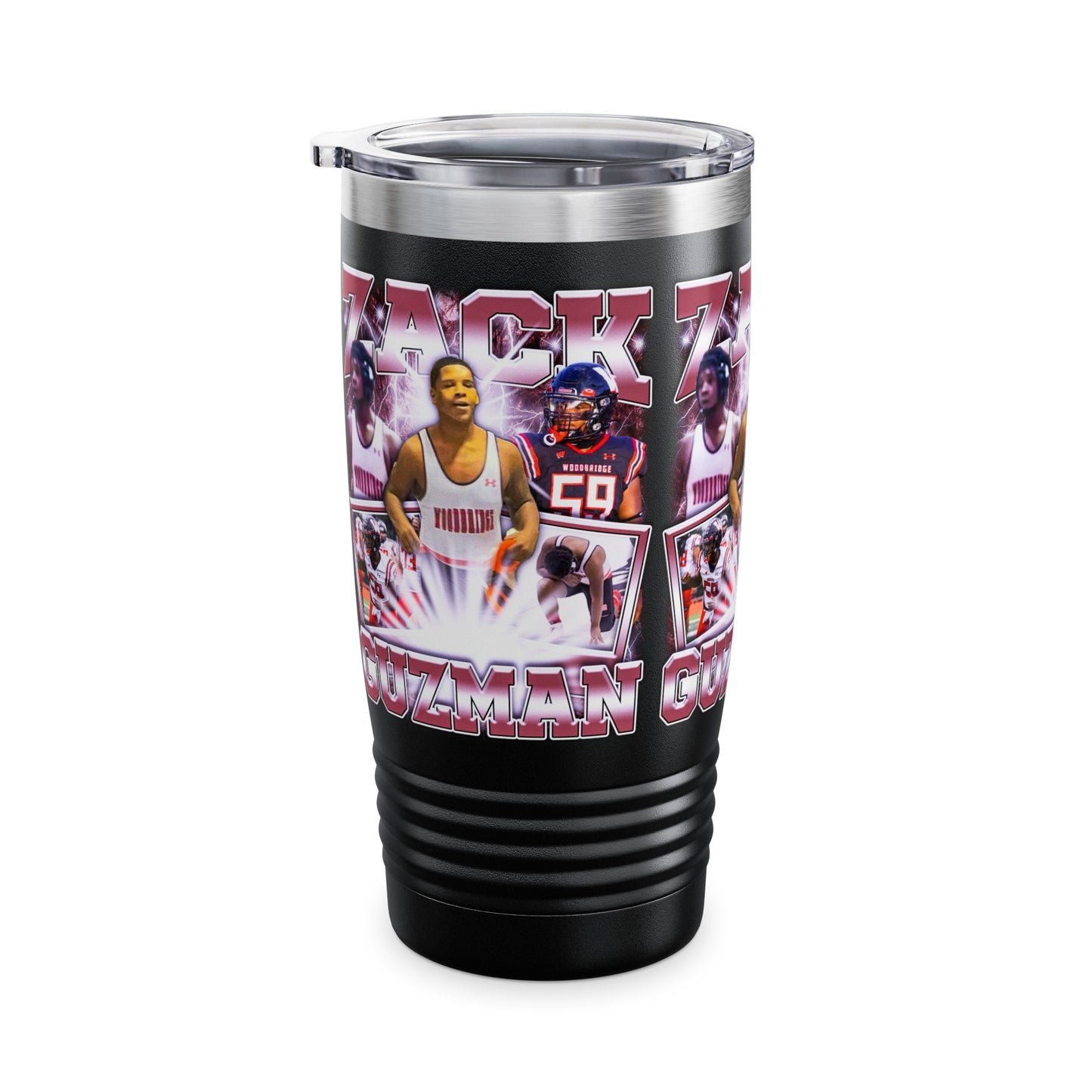 Zack Guzman Stainless Steal Tumbler