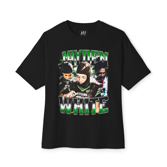 Jayden White Oversized Tee