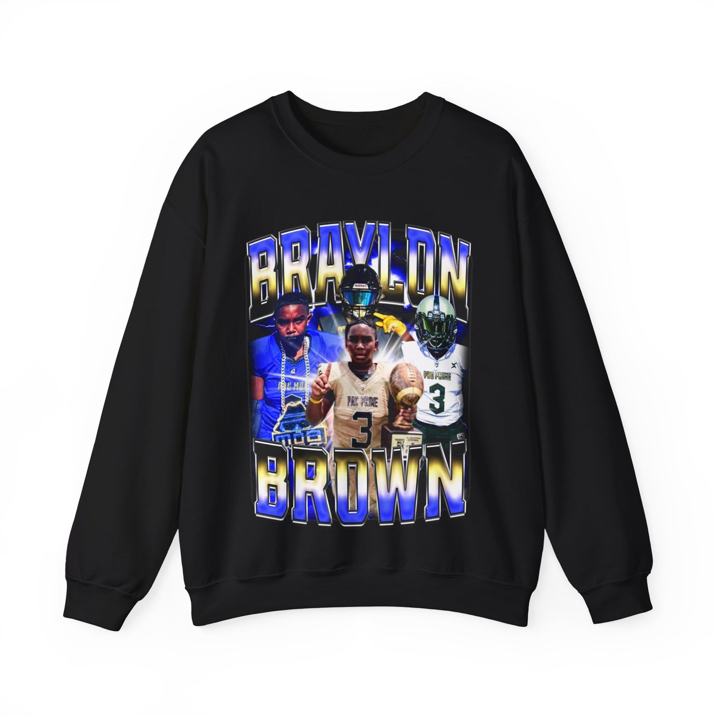 Braylon Brown Crewneck Sweatshirt