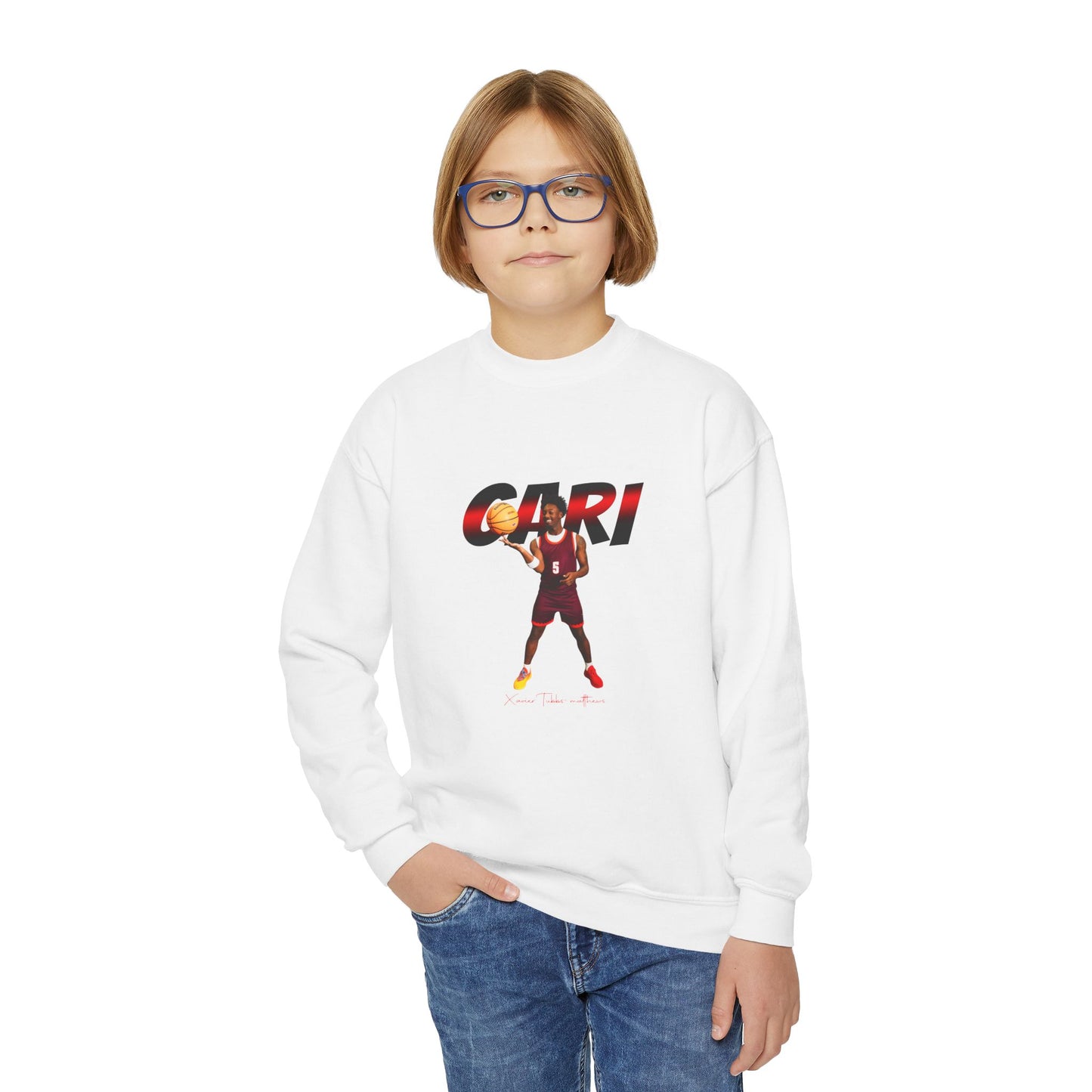 Xavier Tubbs-matthews Youth Crewneck Sweatshirt