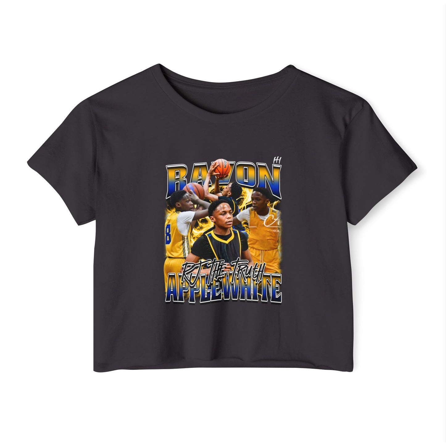 ravon applewhite Crop Top