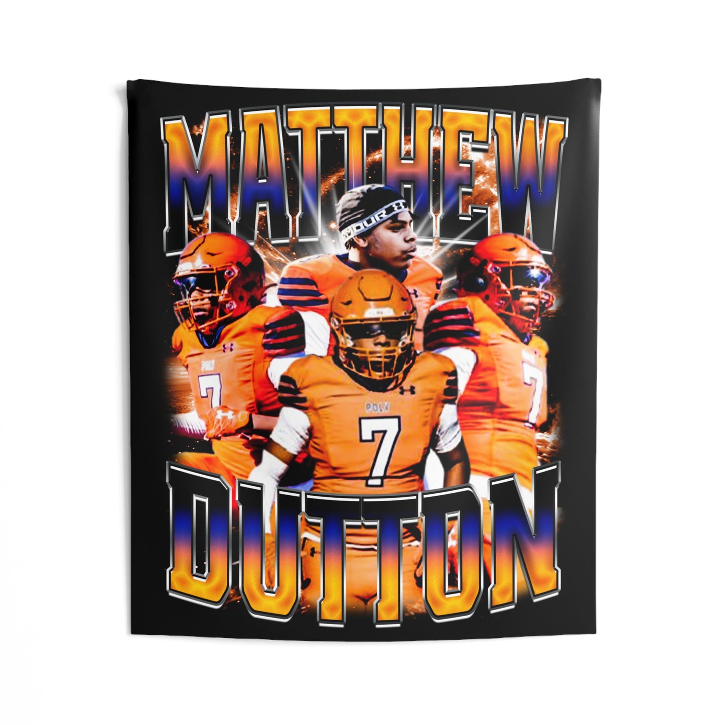 Matthew Dutton Tapestry 50” x 60”