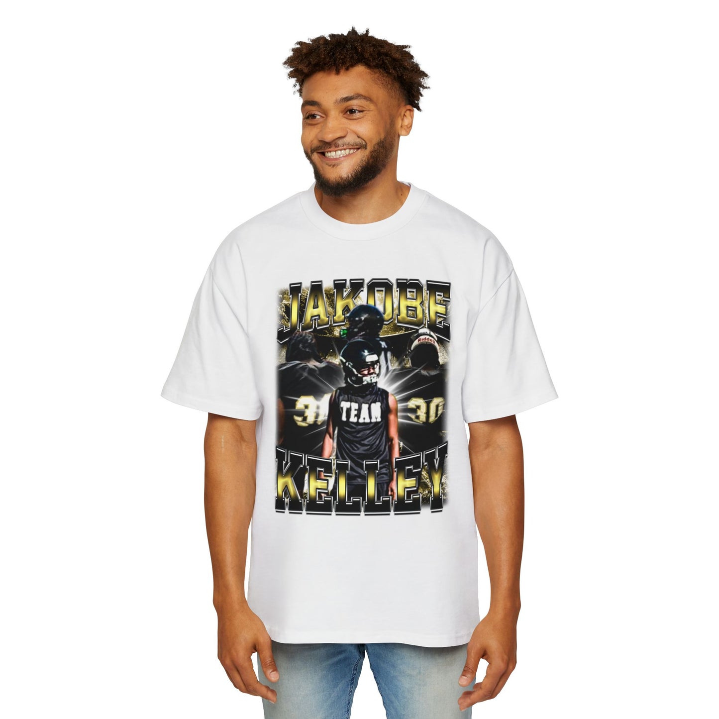 Jakobe Kelley Oversized Retro Tee