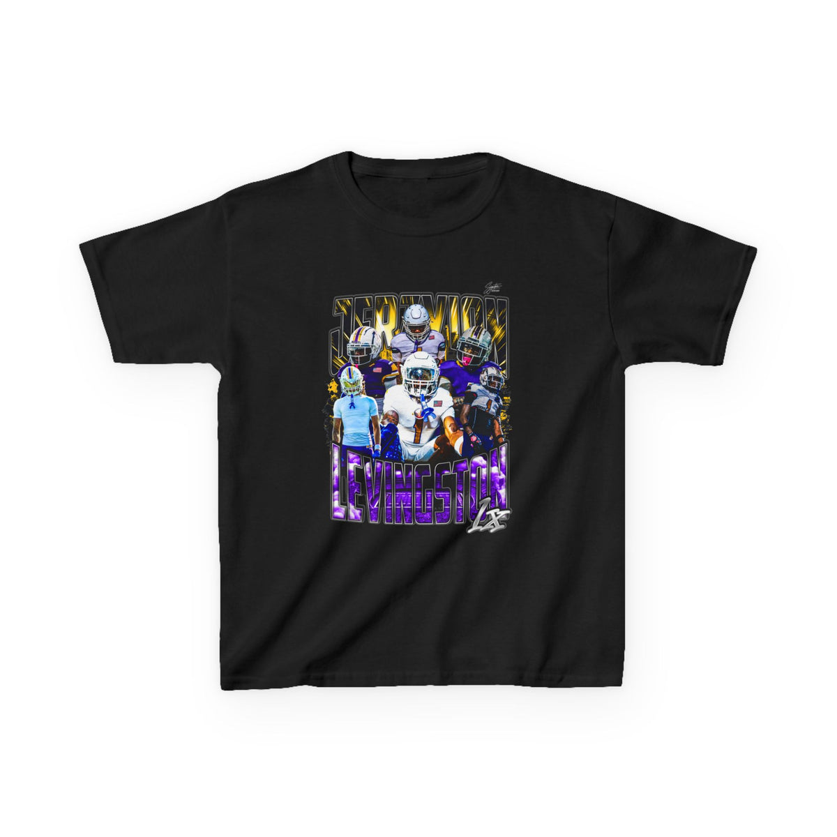 Jerzyion Levingston Youth Heavy Cotton Tee