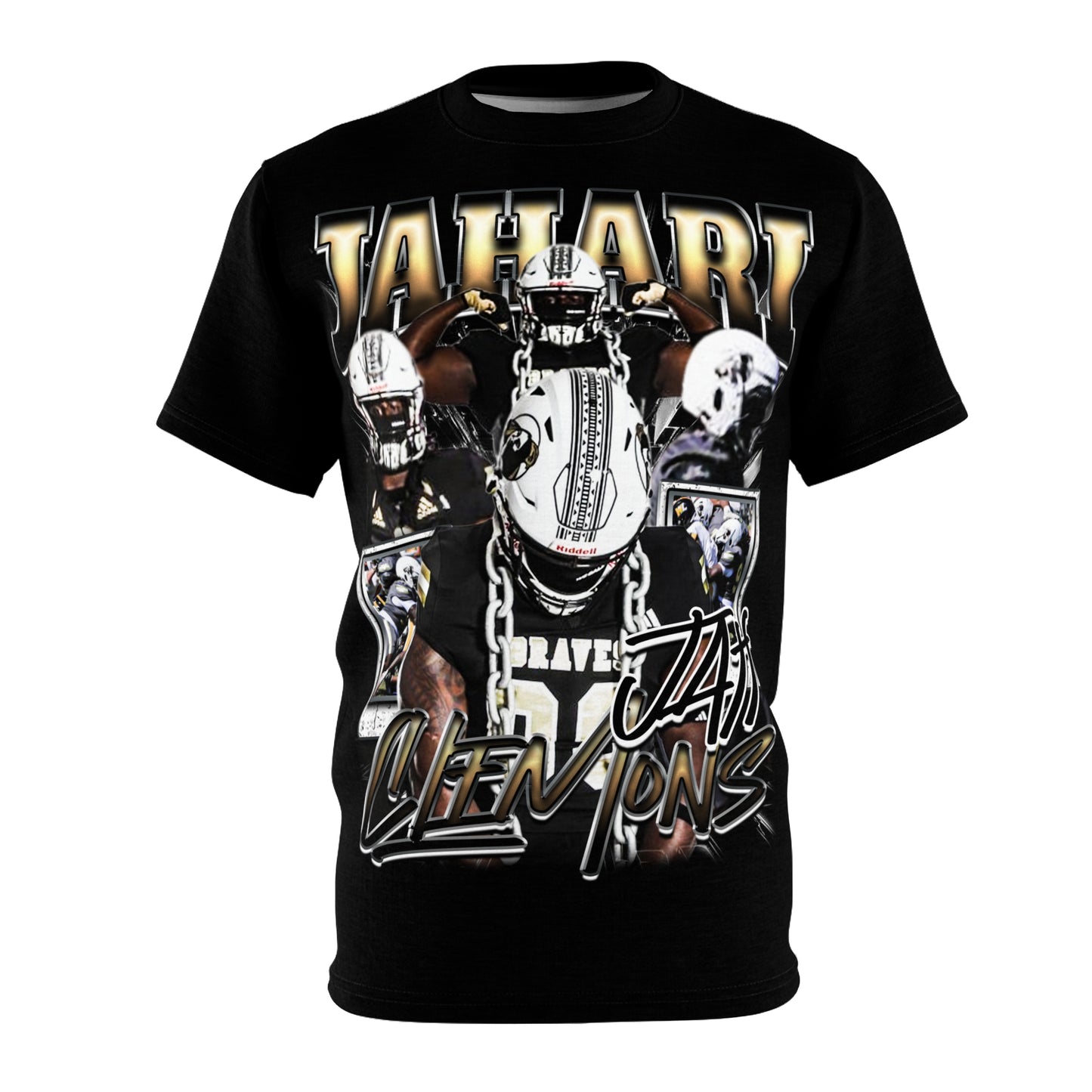 Jahari Clemons Vintage Full Print Tee