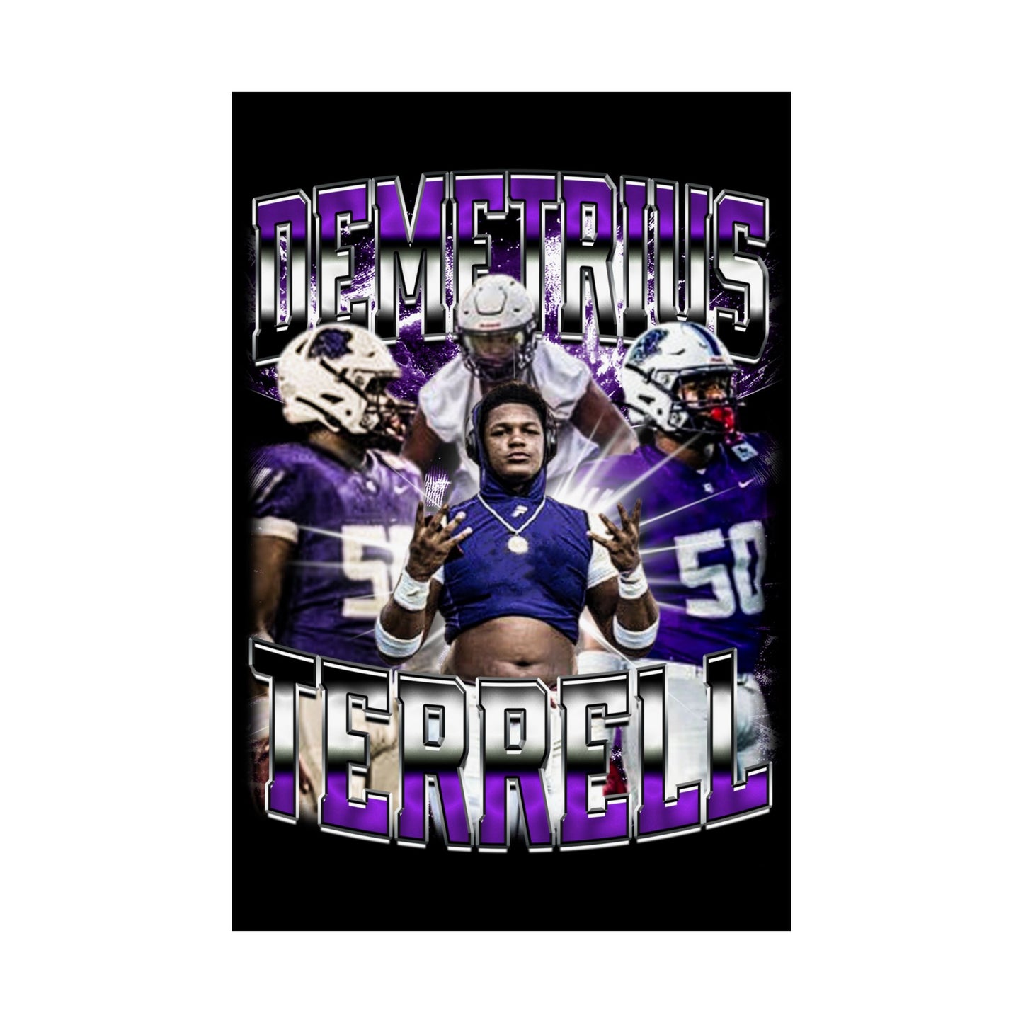 Demetrius Terrell Poster 24" x 36"
