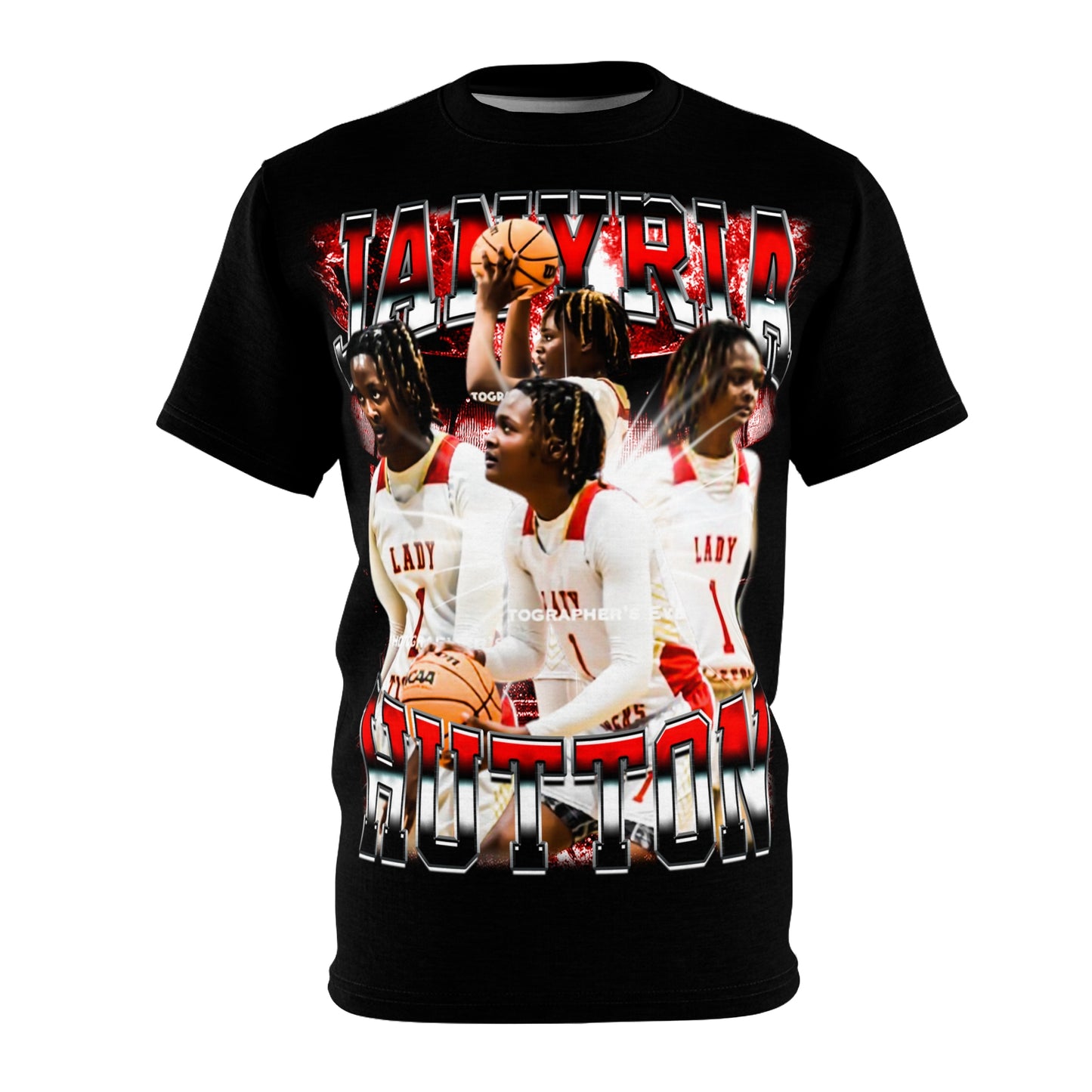 Janyria Hutton Vintage Full Print Tee