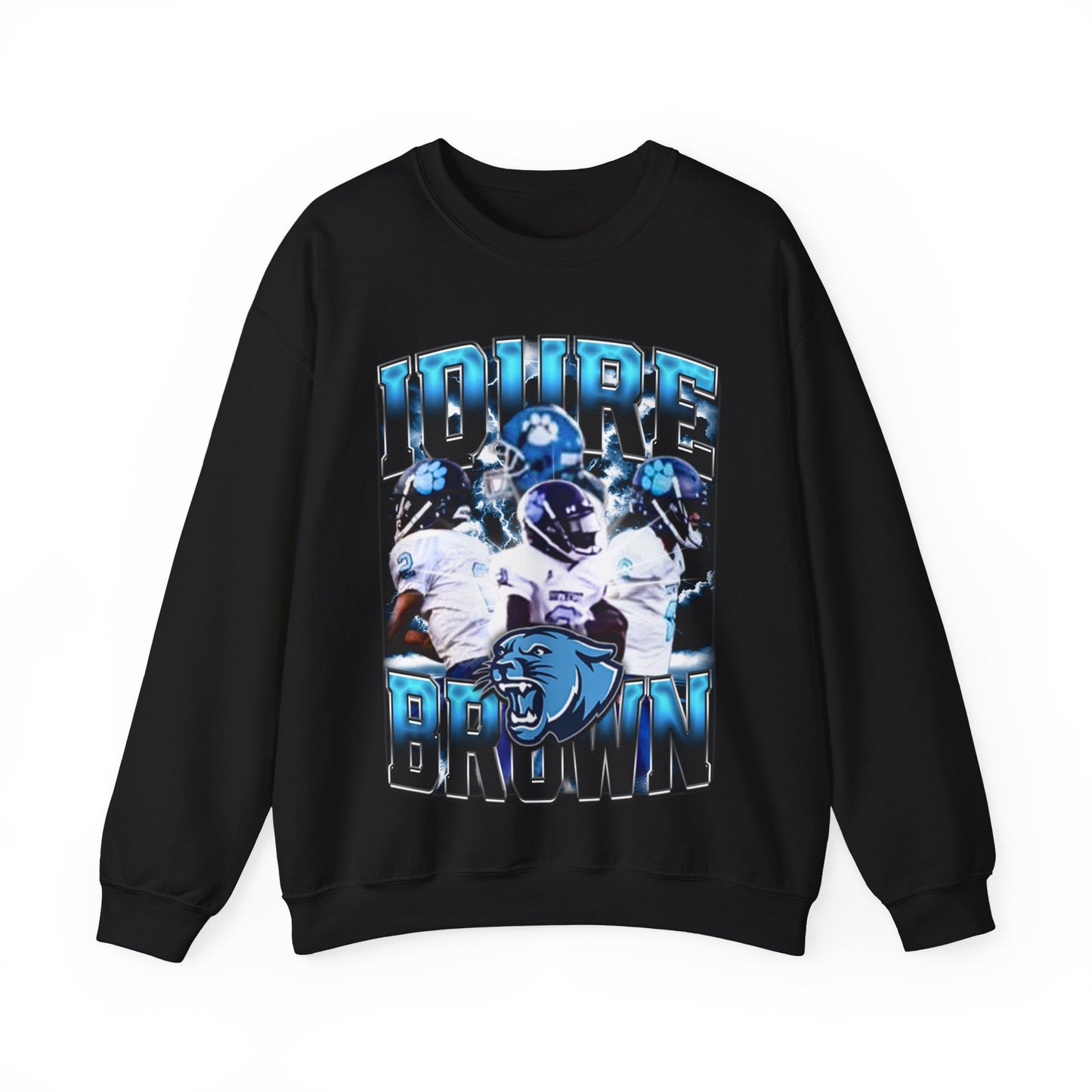 Iqure Brown Crewneck Sweatshirt