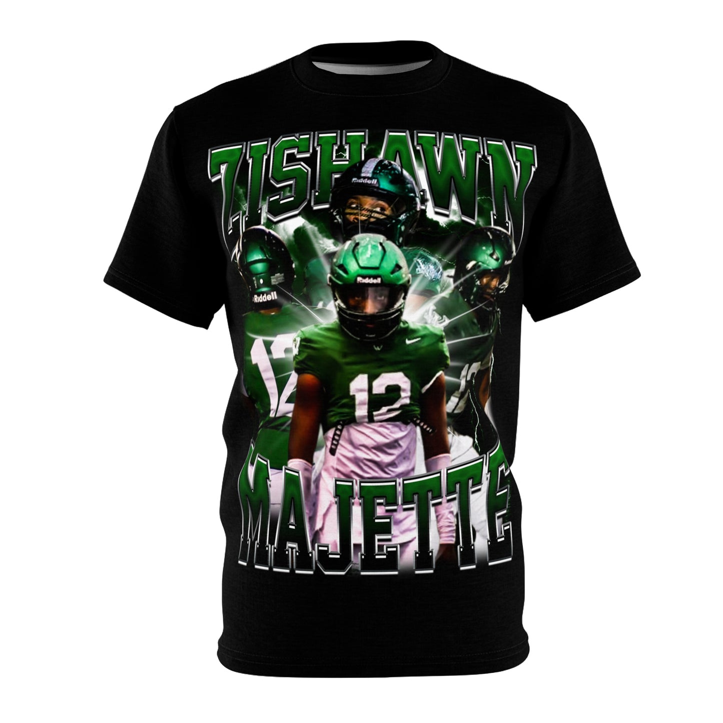 Zishawn Majette Vintage Full Print Tee