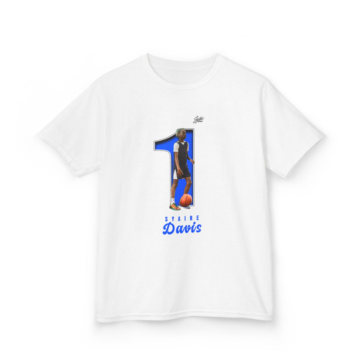 Syaire Davis Youth Heavy Cotton Tee