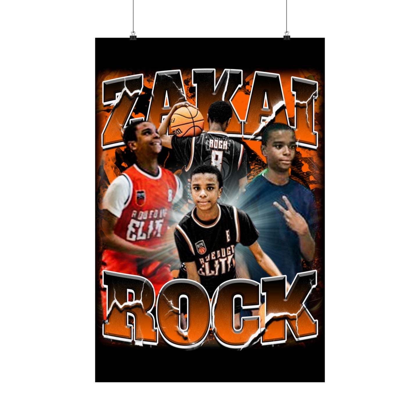 Zakai Rock Poster 24" x 36"