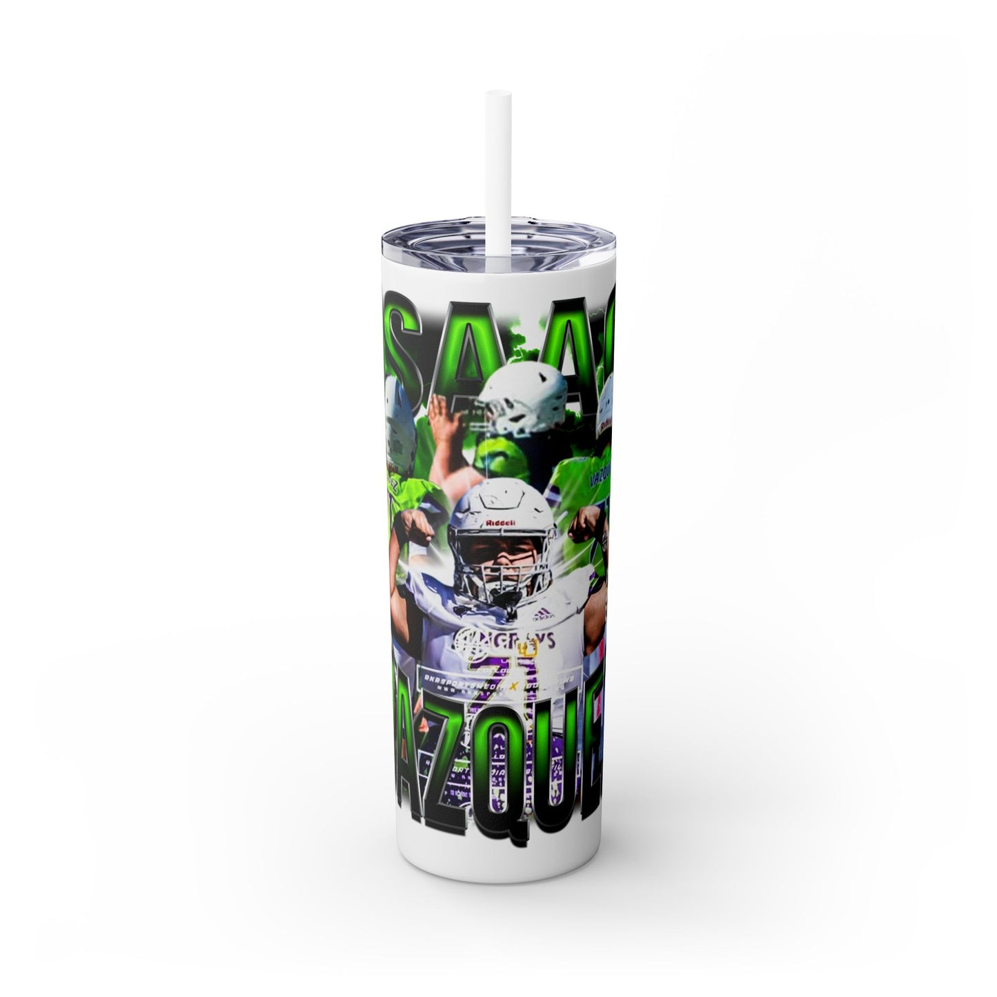 Isaac Vazquez Stainless Steal Tumbler