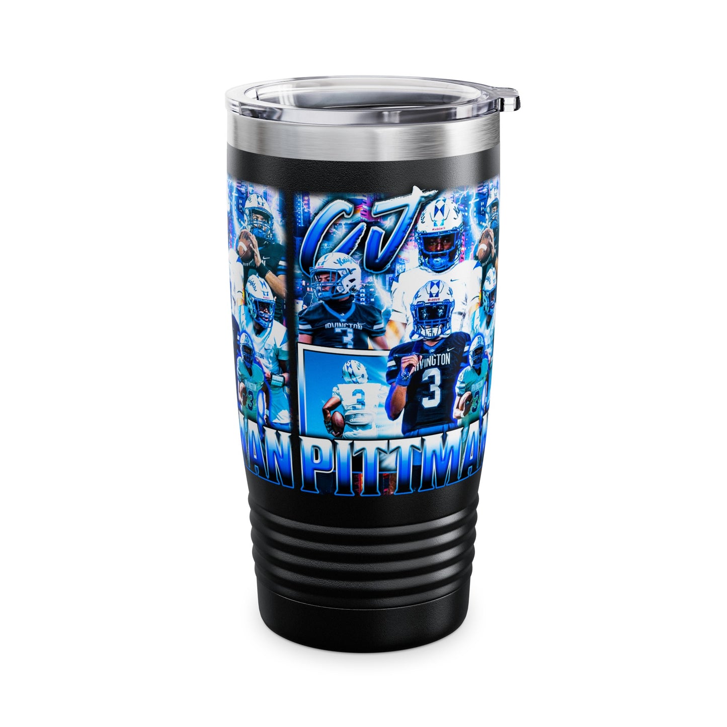 CJ Pittman Stainless Steal Tumbler