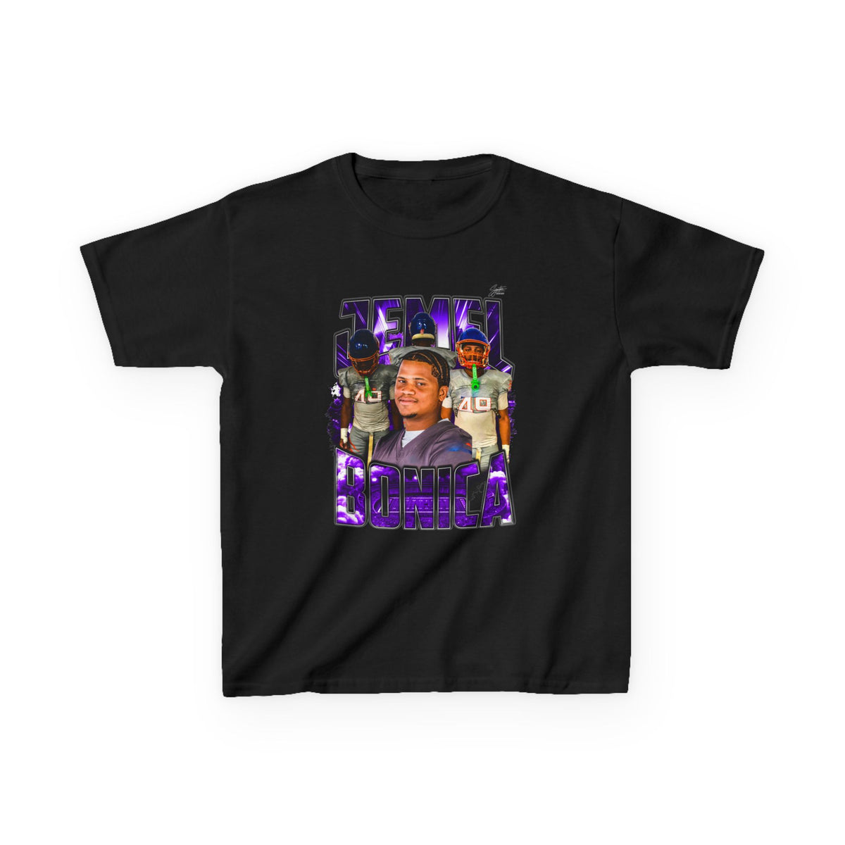Jemel Bonica Youth Heavy Cotton Tee
