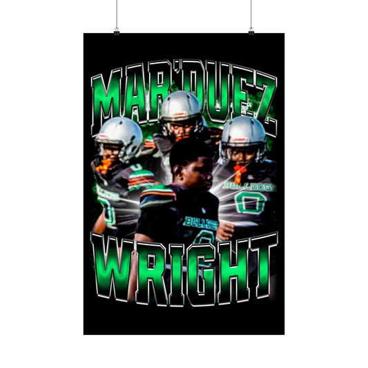 Mar'quez Weight Poster 24" x 36"