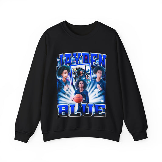 Jayden Blue Crewneck Sweatshirt