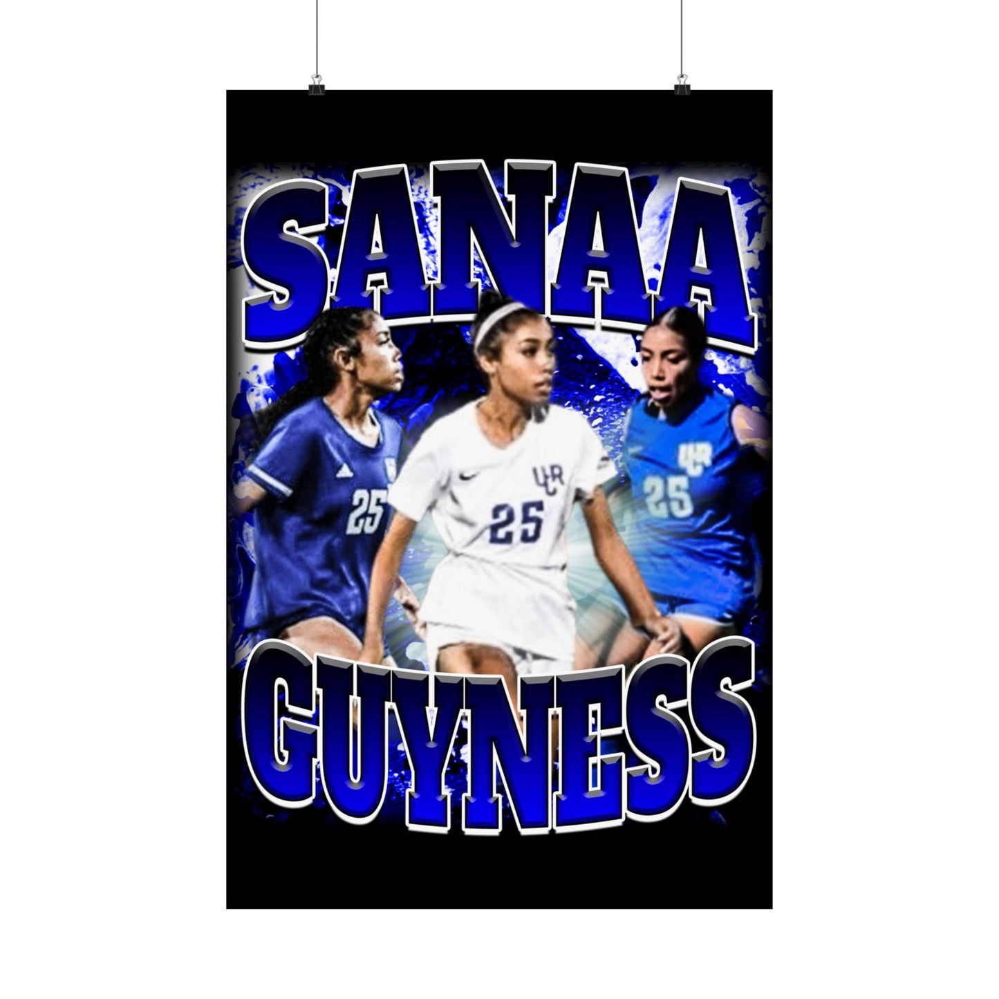 Sanaa Guyness Poster 24" x 36"