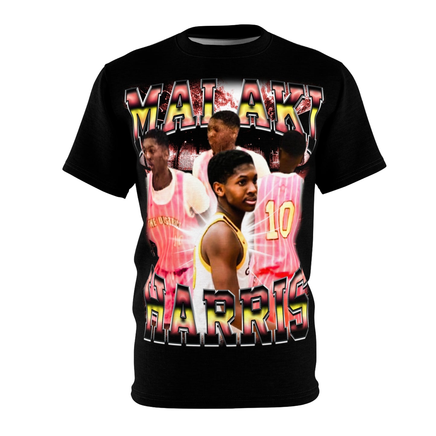 Malaki Harris Vintage Full Print Tee