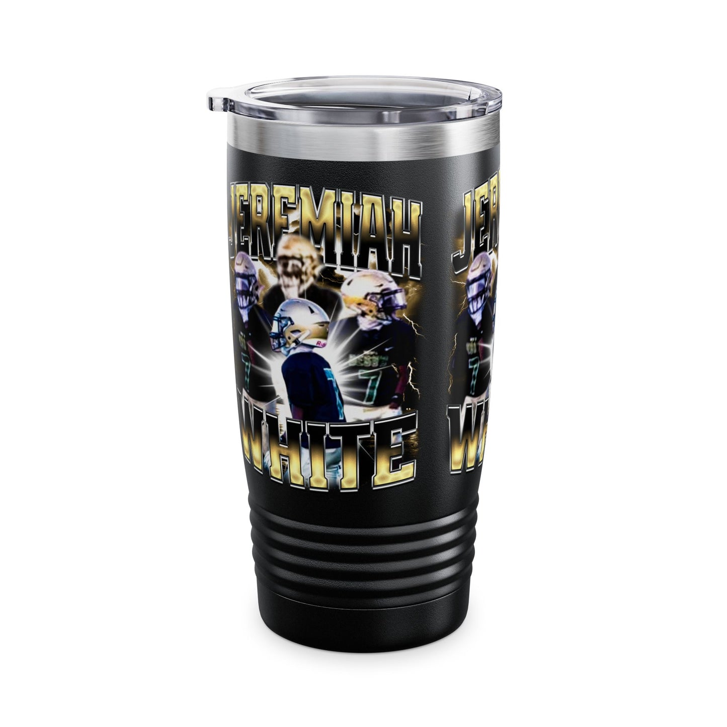 Jeremiah White Stainless Steal Tumble