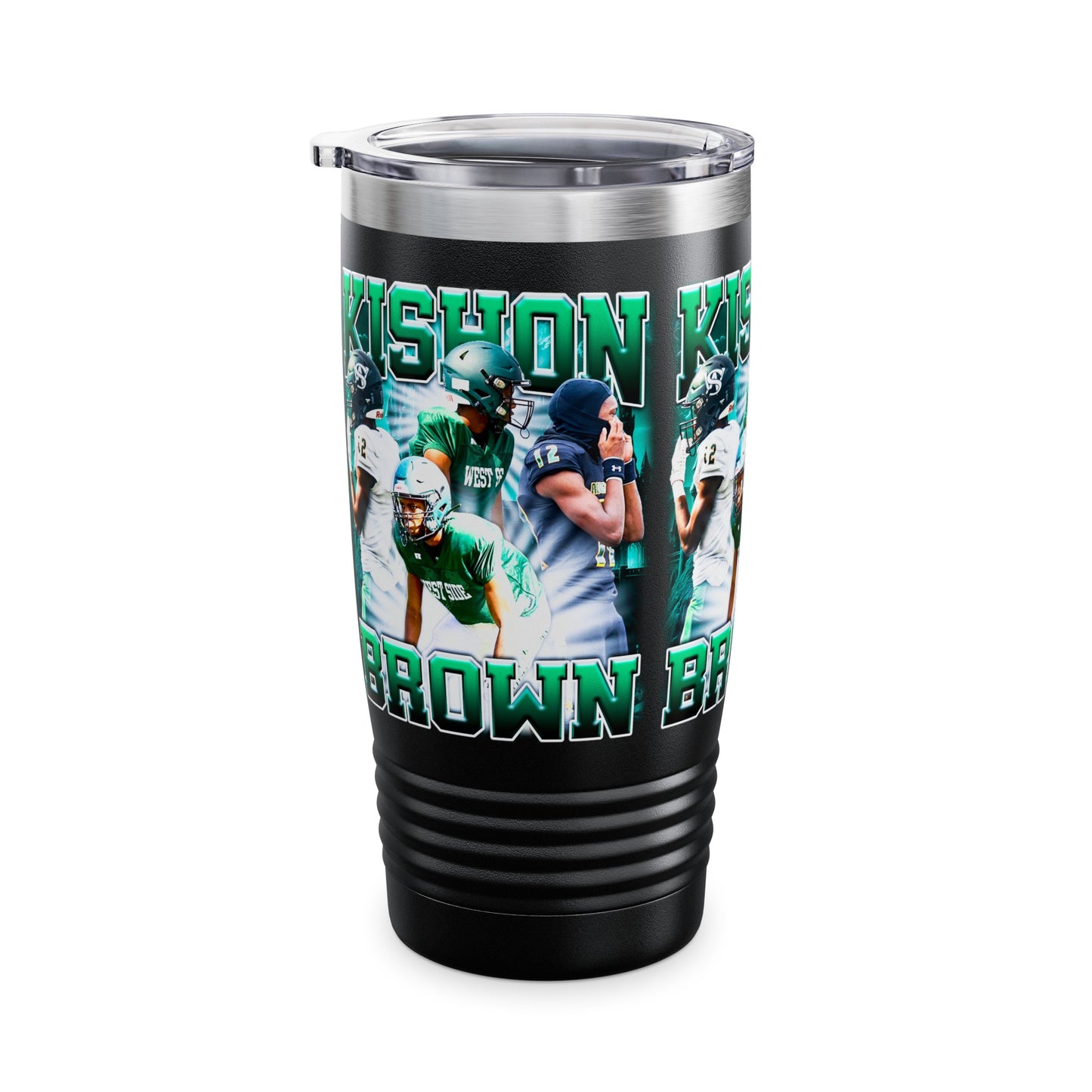 Kishon Brown Stainless Steel Tumbler