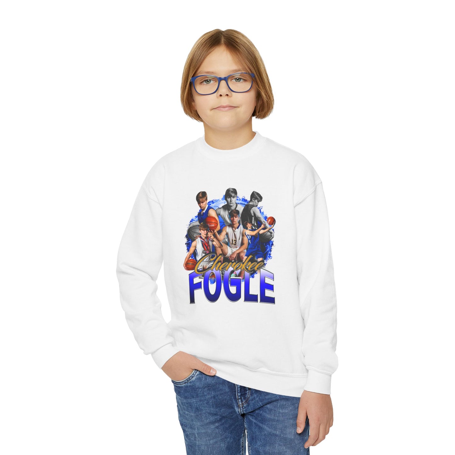 Cherokee Fogle Youth Crewneck Sweatshirt
