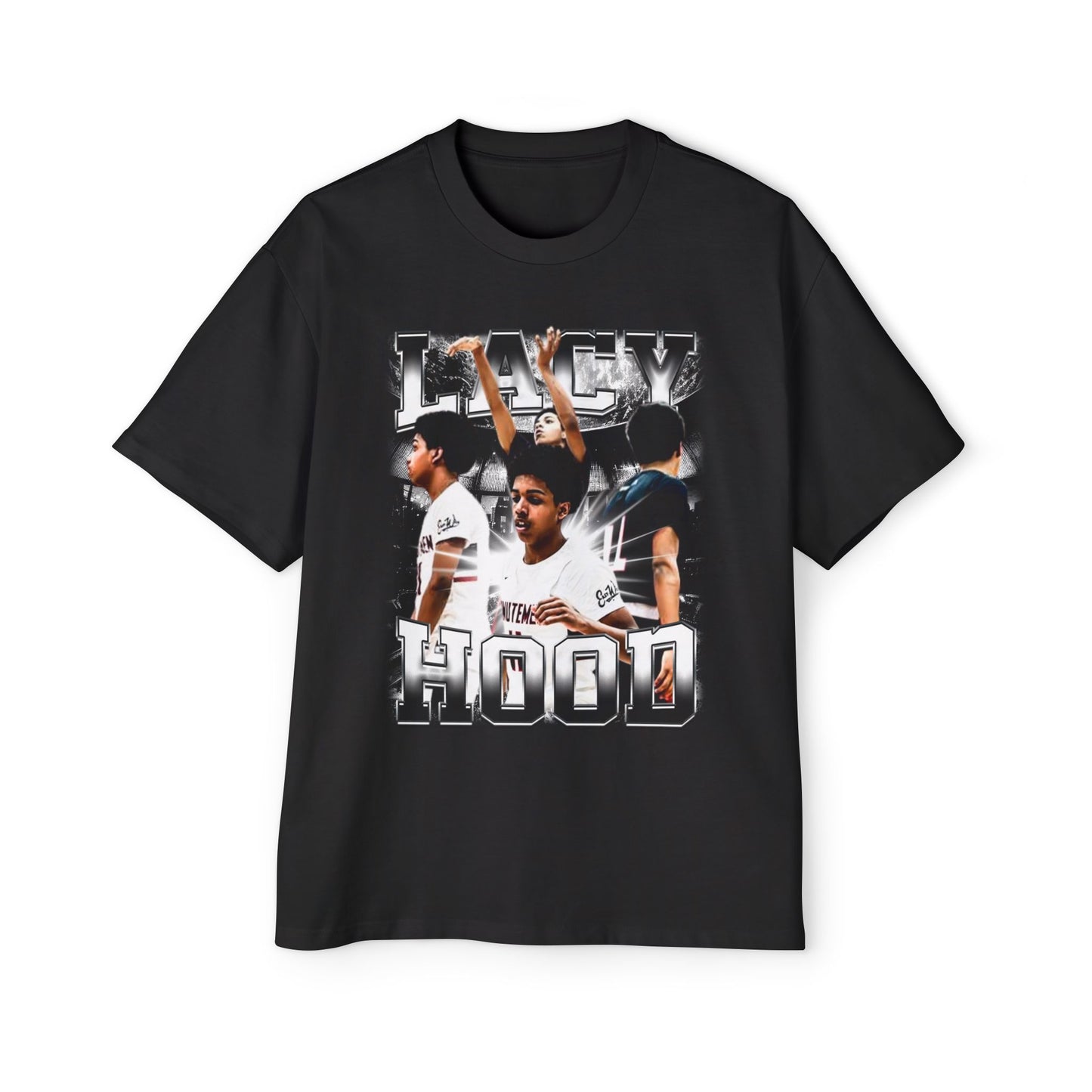 Lacy Hood Oversized Retro Tee