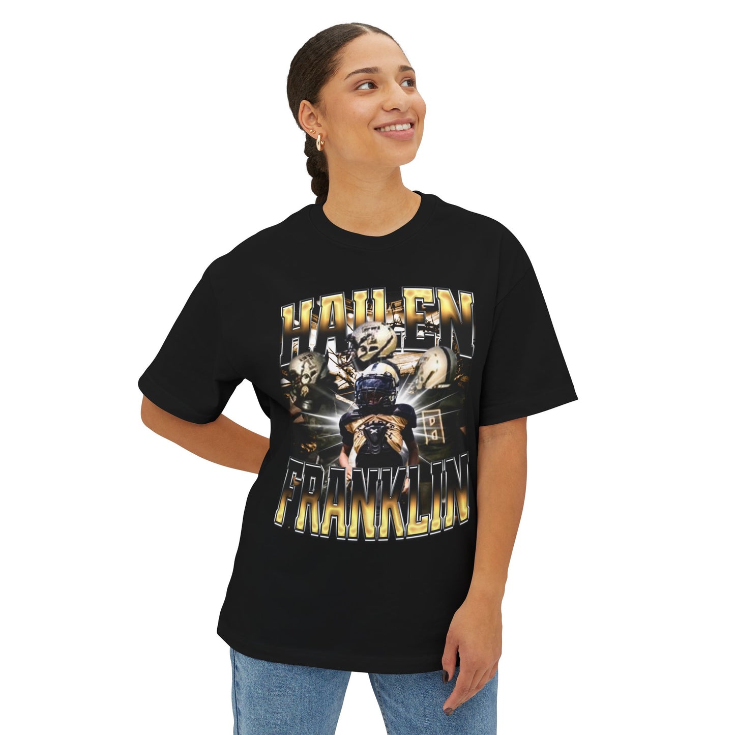 Hailen Franklin Oversized Vintage Tee