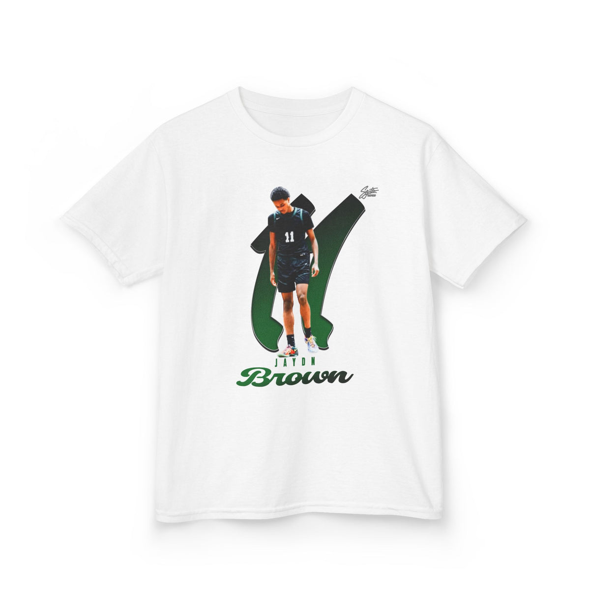 Jaydn Brown Youth Heavy Cotton Tee