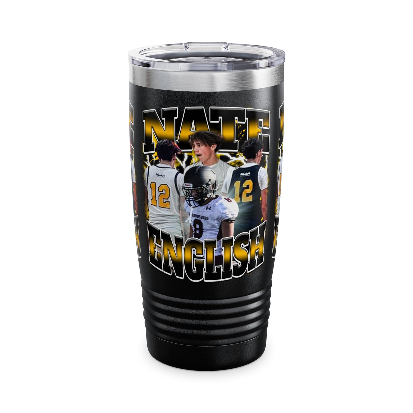 Nate English Stainless Steal Tumbler