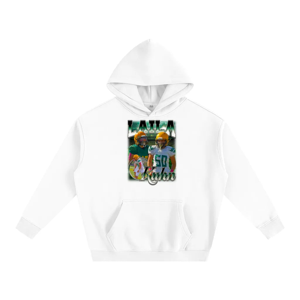 Laila Kuhn Oversize Fleeced Hoodie