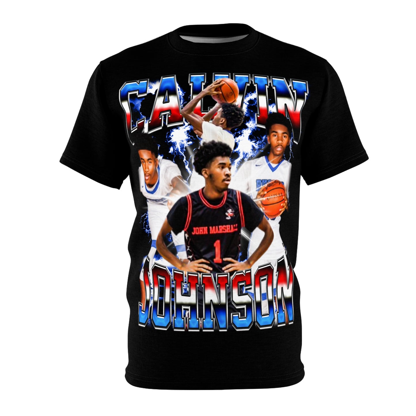 Calvin Johnson Vintage Full Print Tee