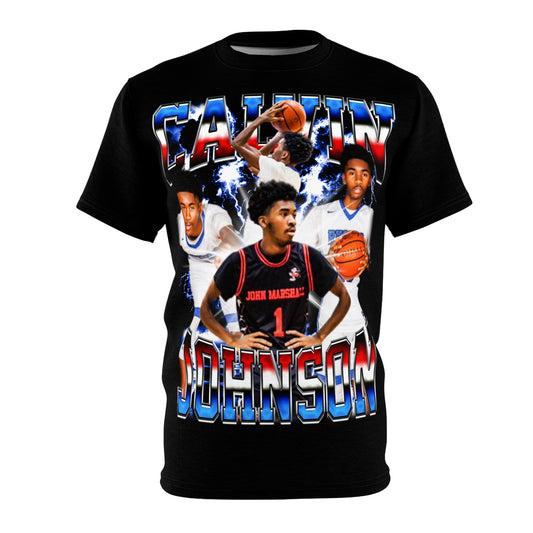 Calvin Johnson Vintage Full Print Tee