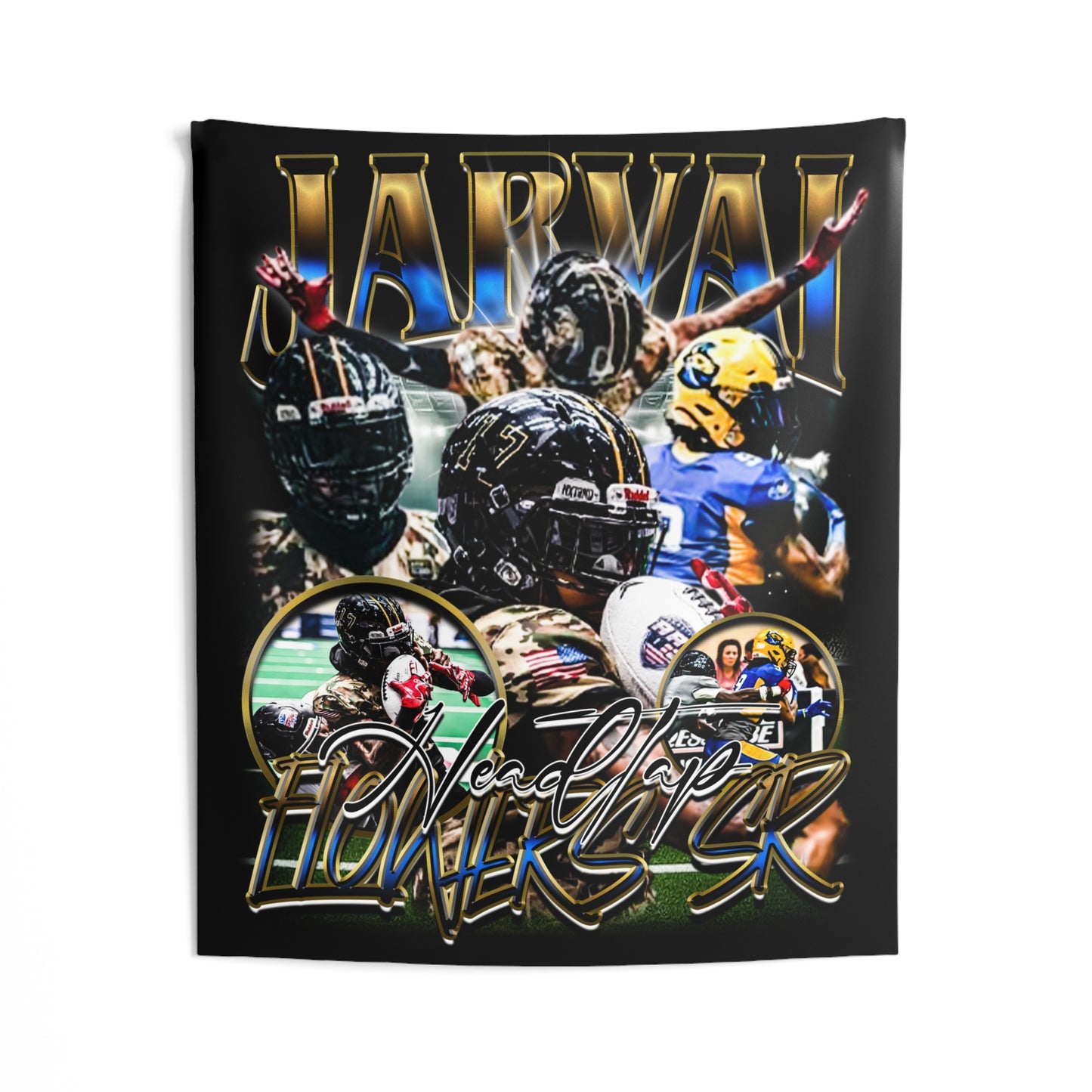 Jarvai Flowers Sr Tapestry 50” x 60”
