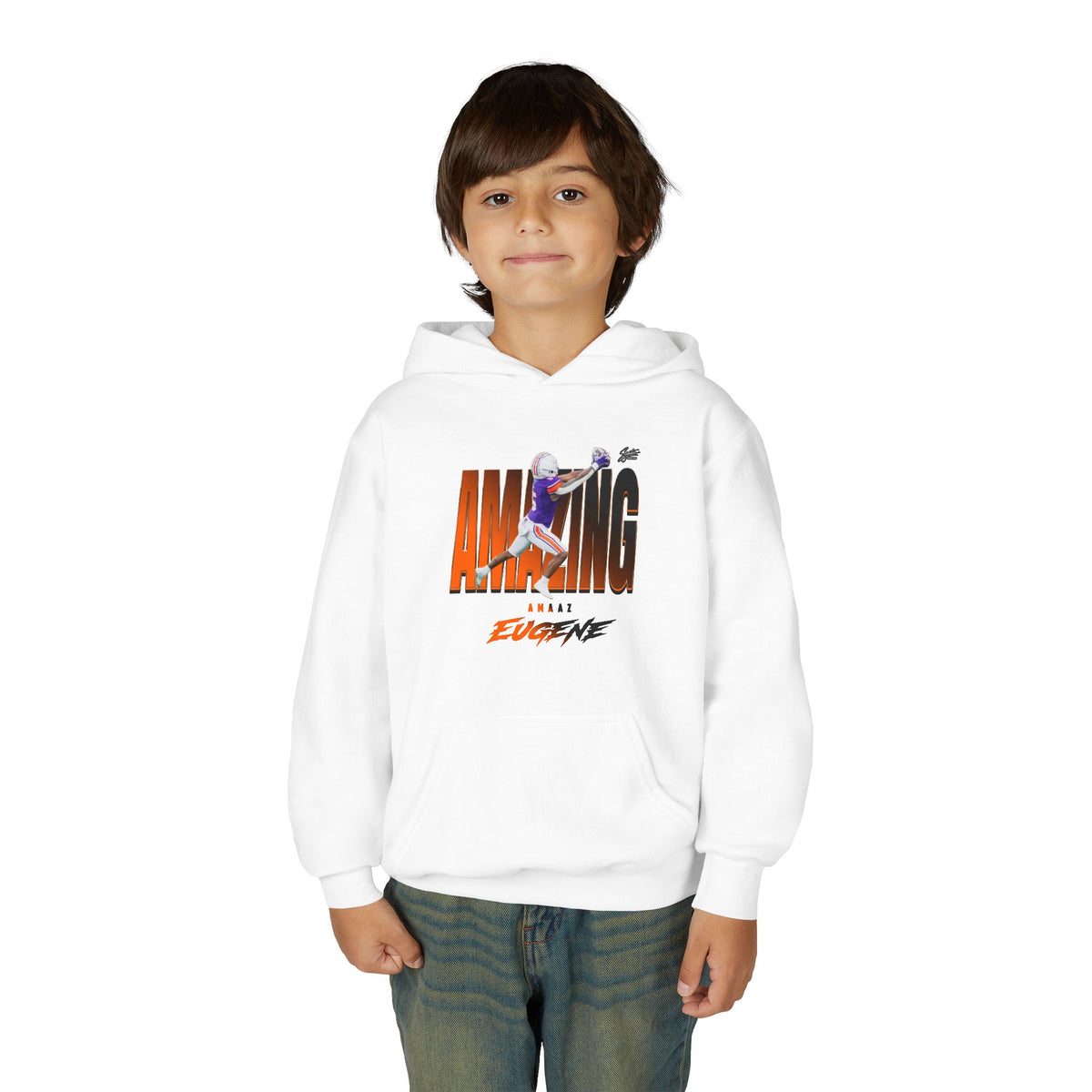 Amaaz Eugene Youth Hoodie