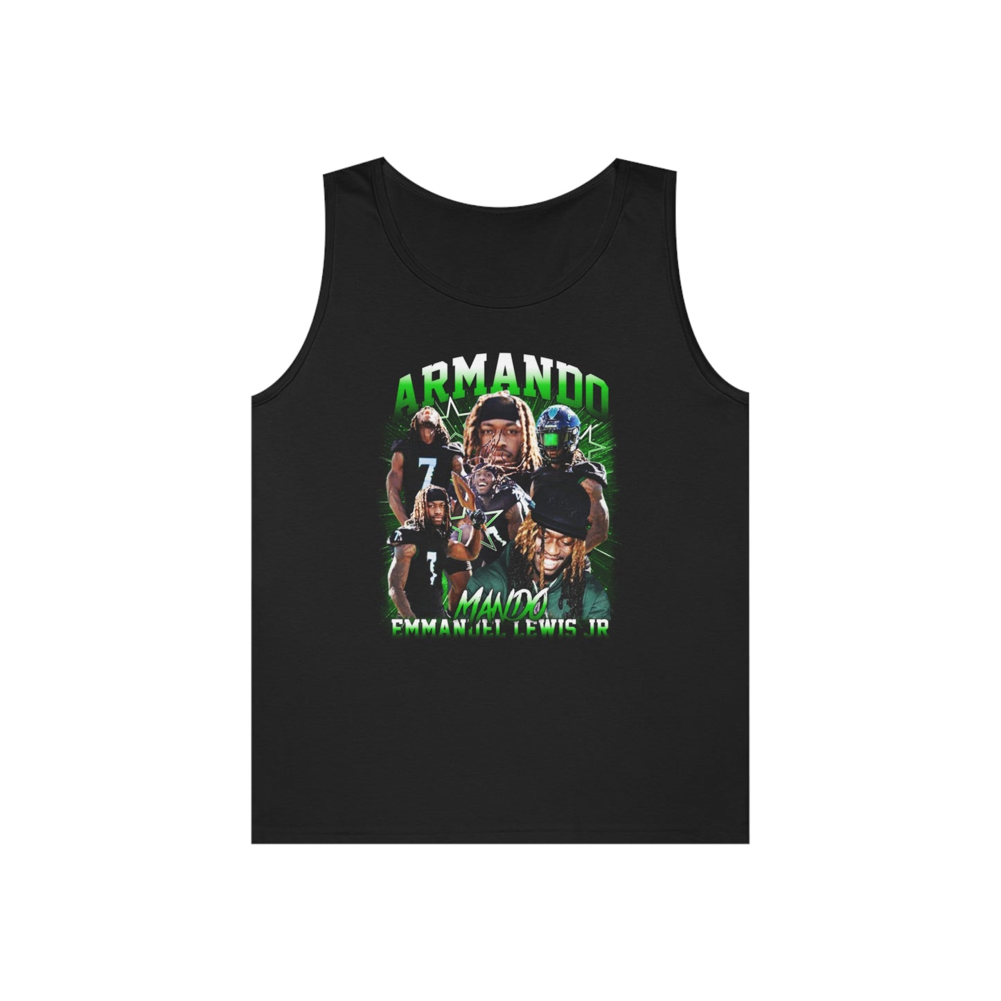 Armando Emmanuel Lewis Jr Heavy Cotton Tank Top