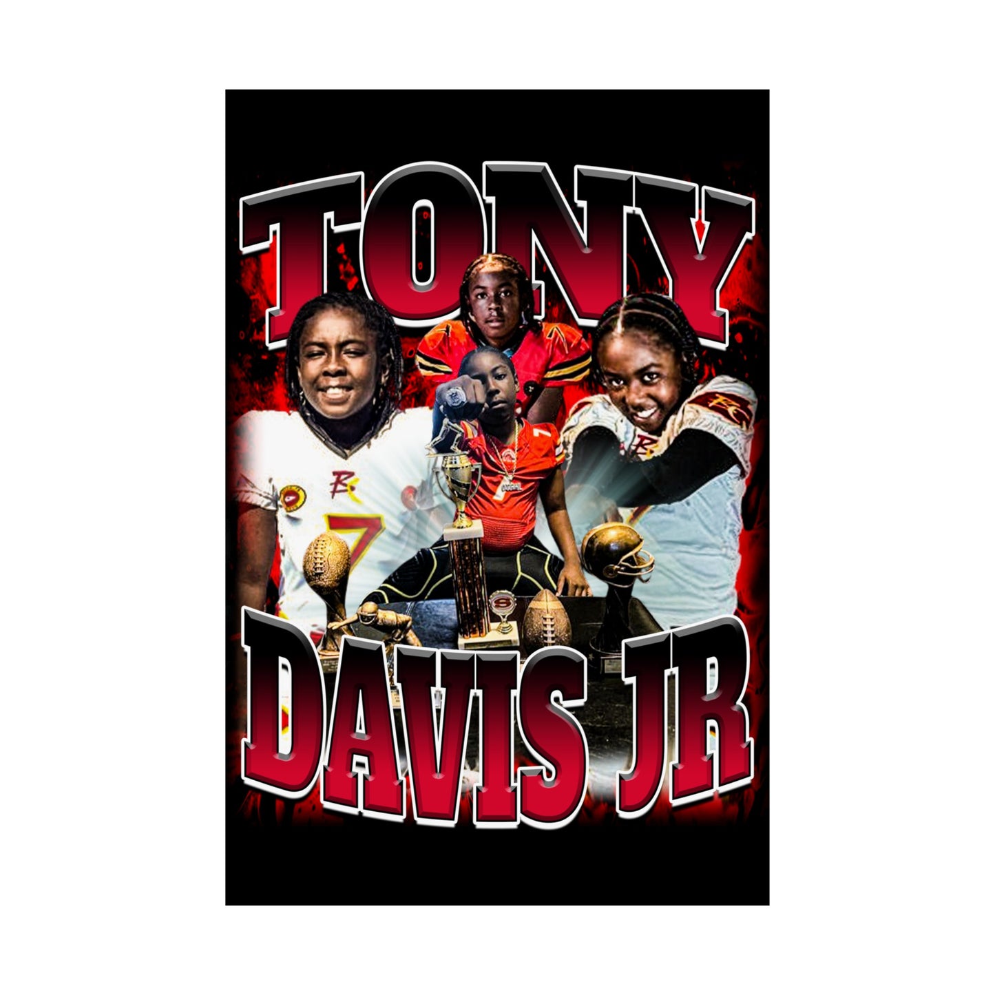 Tony Davis JR Poster 24" x 36"