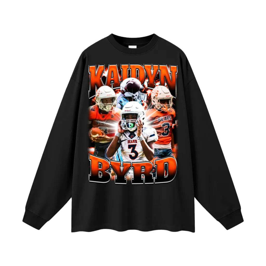 Kaidyn Byrd Oversized Long Sleeve Tee