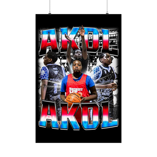 Akol Akol Poster 24" x 36"