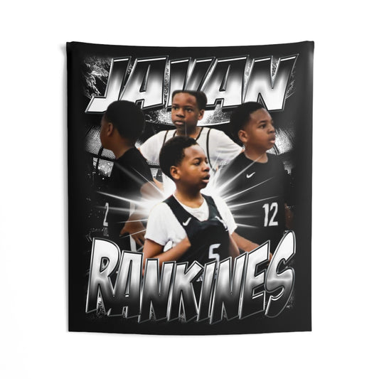Javan Rankines Tapestry 50” x 60”