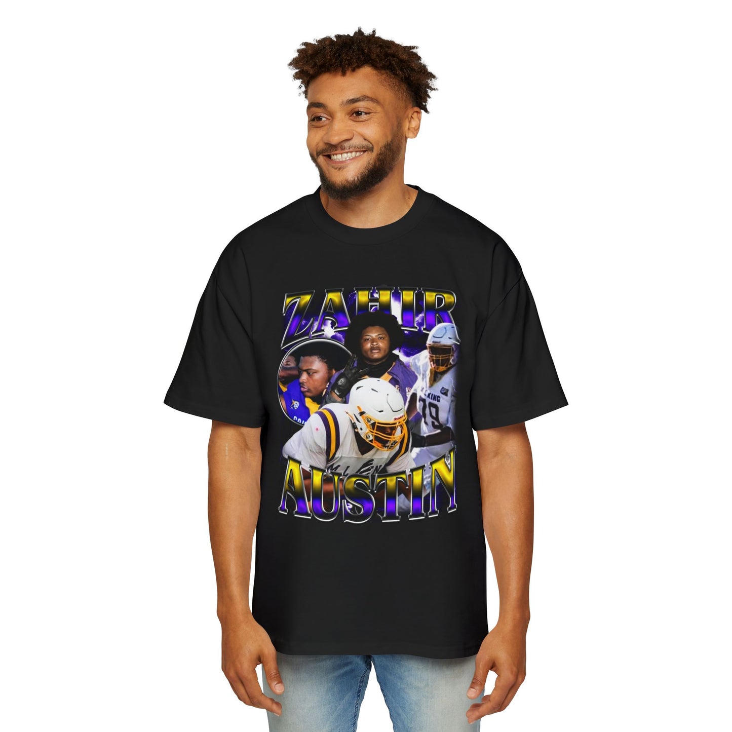 Zahir Austin Oversized Retro Tee