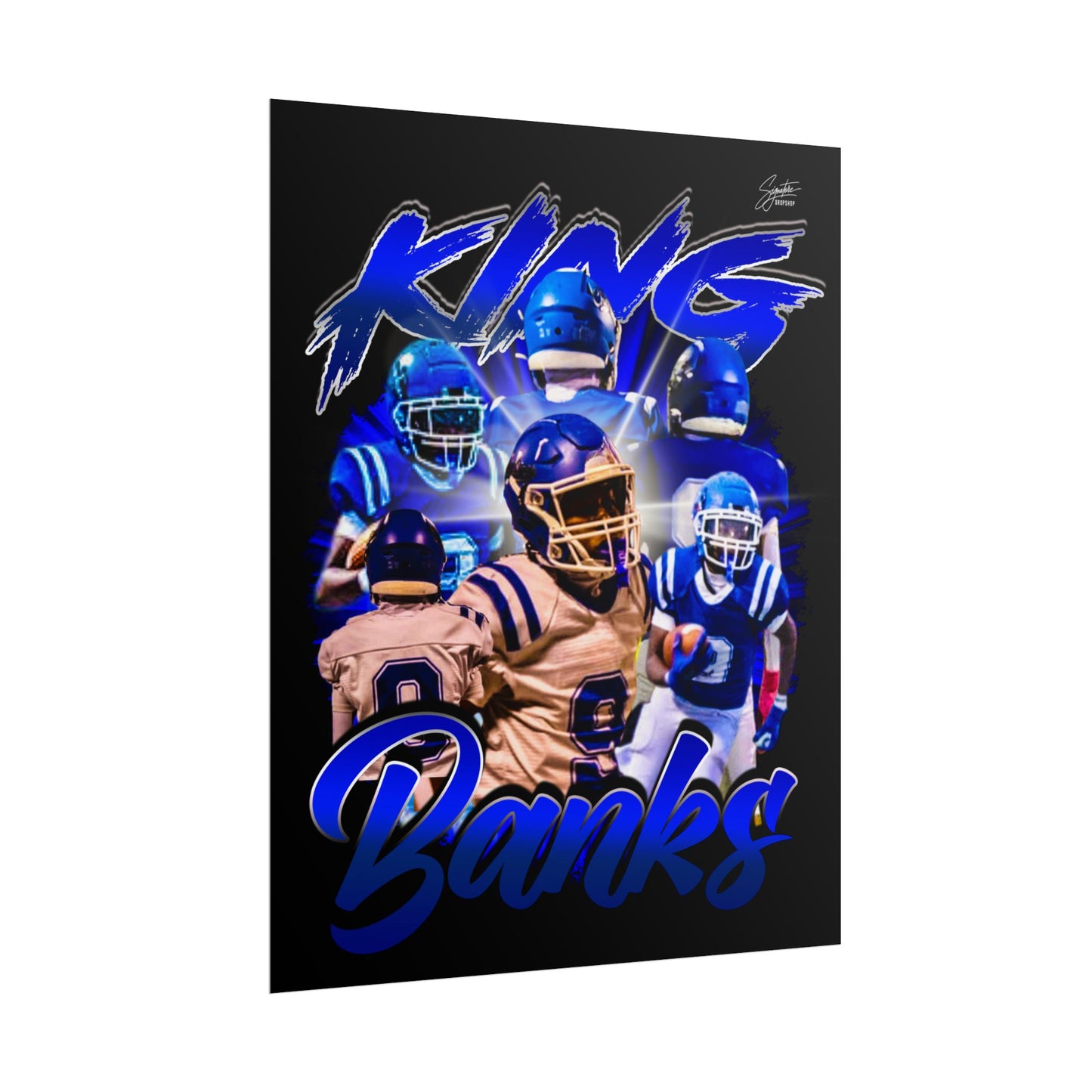 King Banks Poster