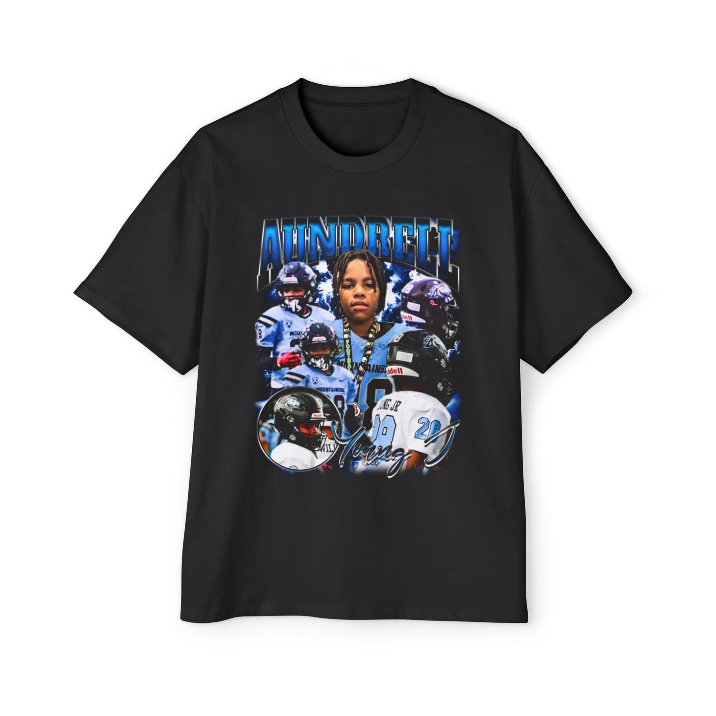 Aundrell Young J Oversized Retro Tee