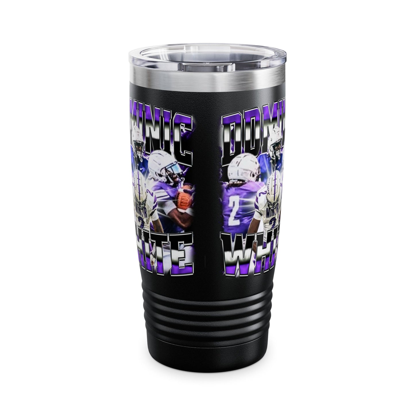 Dominic White Stainless Steal Tumbler