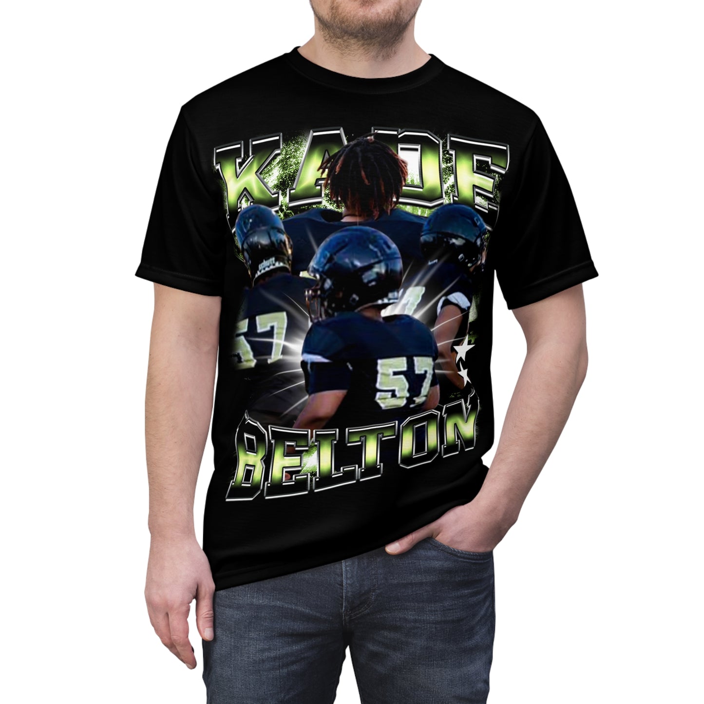 Kade Belton Vintage Full Print Tee